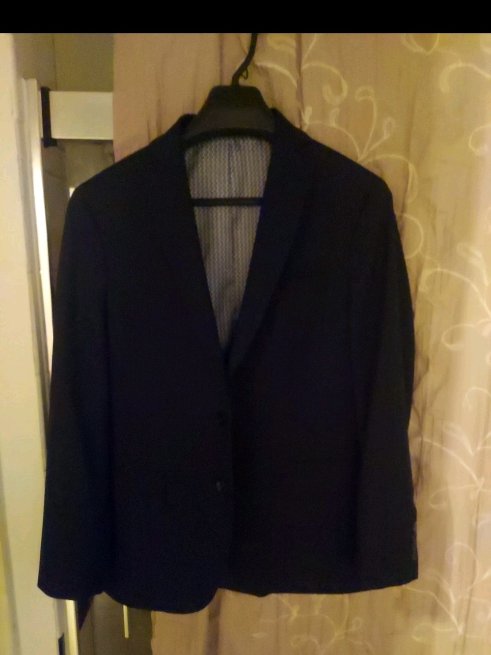 Men's Classic Black Blazer - Versatile Formal Jacket